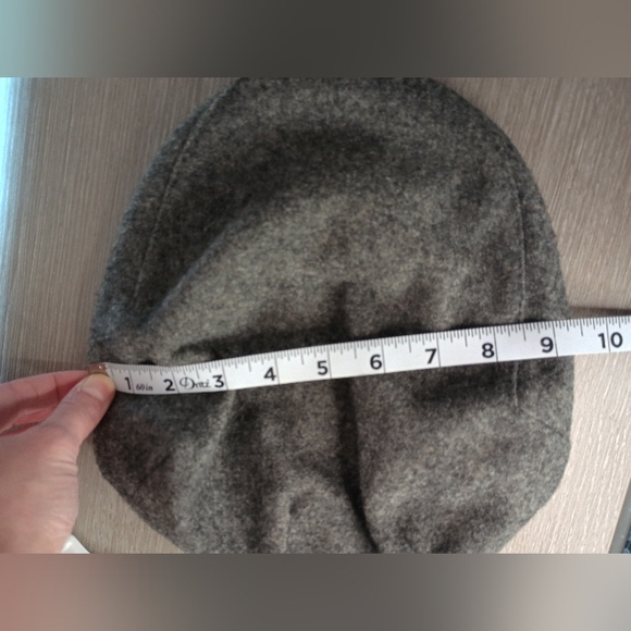 Vintage Dobbs Fifth Avenue Felted Wool Newsboy Cap Gray Mens 7 Cabbie Hat - Picture 14 of 14